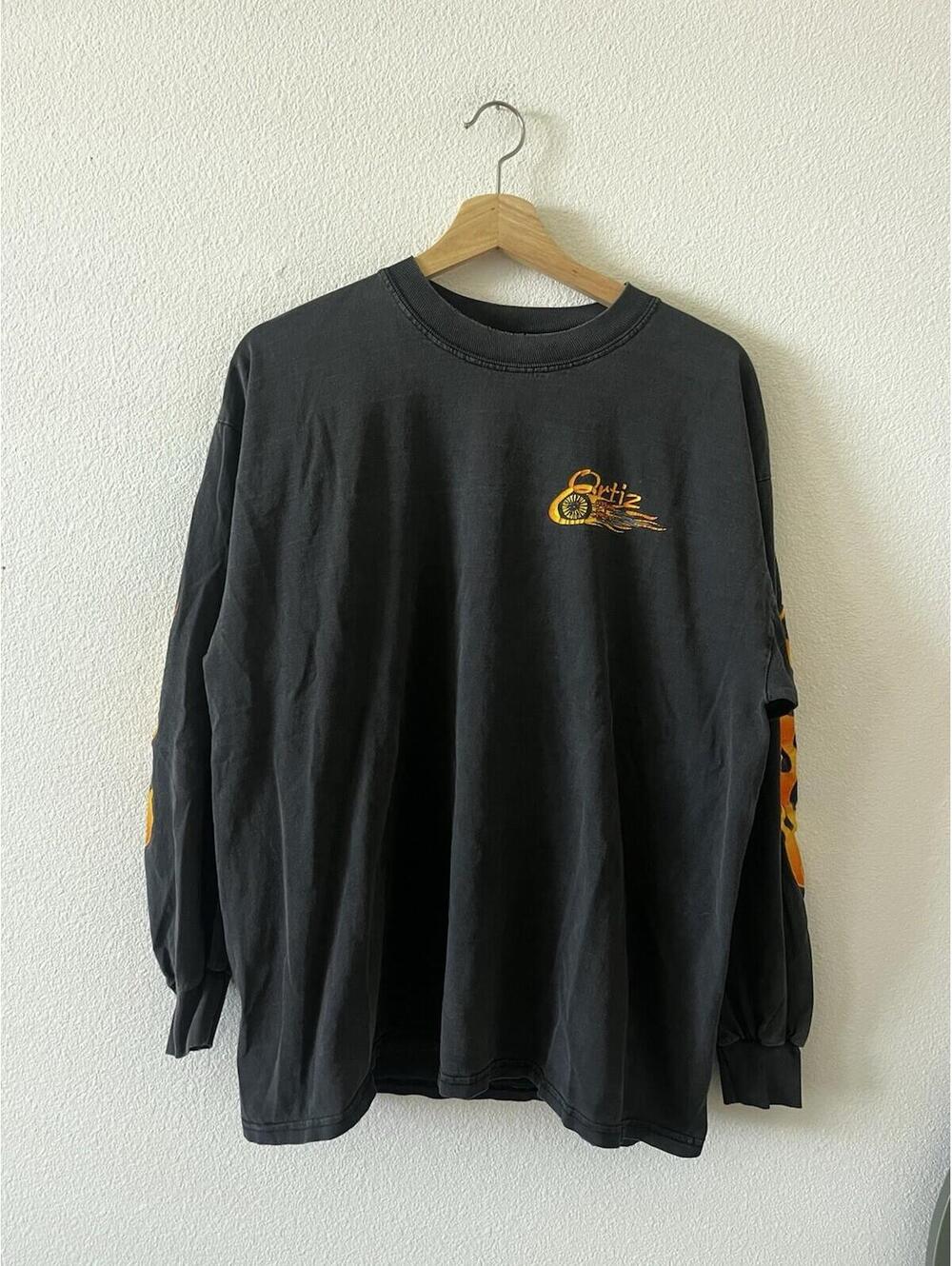 Vintage Ortiz Custom Cycles Lakewood CO T-Shirt X Biker Tee